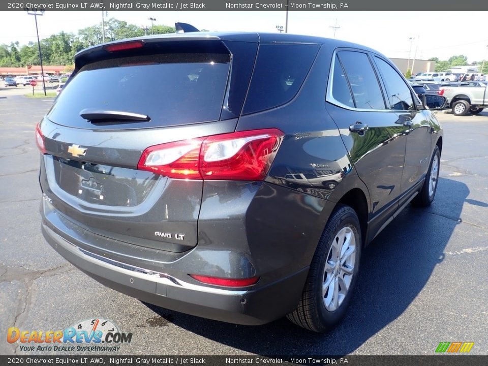 2020 Chevrolet Equinox LT AWD Nightfall Gray Metallic / Jet Black Photo #8