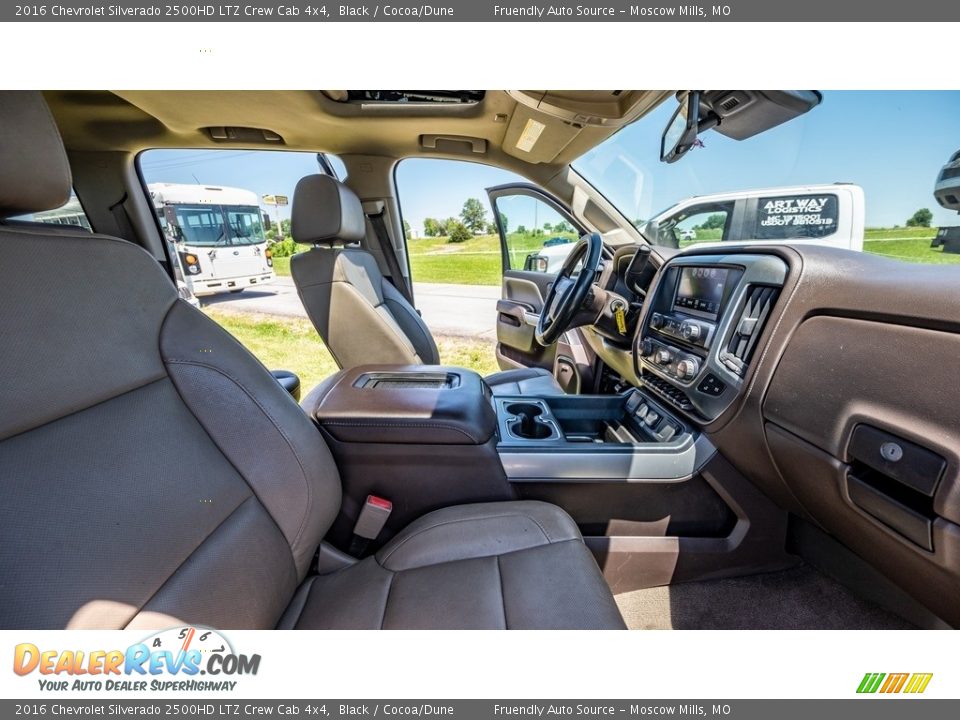2016 Chevrolet Silverado 2500HD LTZ Crew Cab 4x4 Black / Cocoa/Dune Photo #24