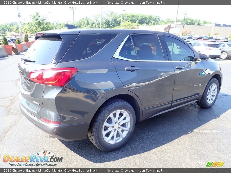 2020 Chevrolet Equinox LT AWD Nightfall Gray Metallic / Jet Black Photo #9