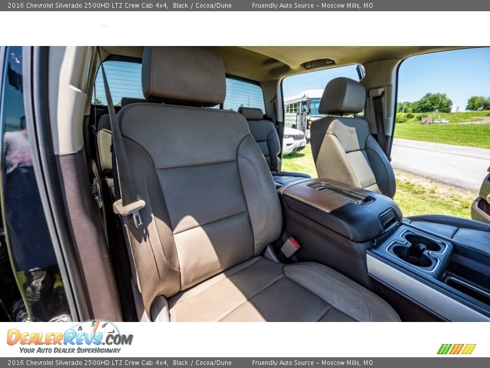 2016 Chevrolet Silverado 2500HD LTZ Crew Cab 4x4 Black / Cocoa/Dune Photo #25