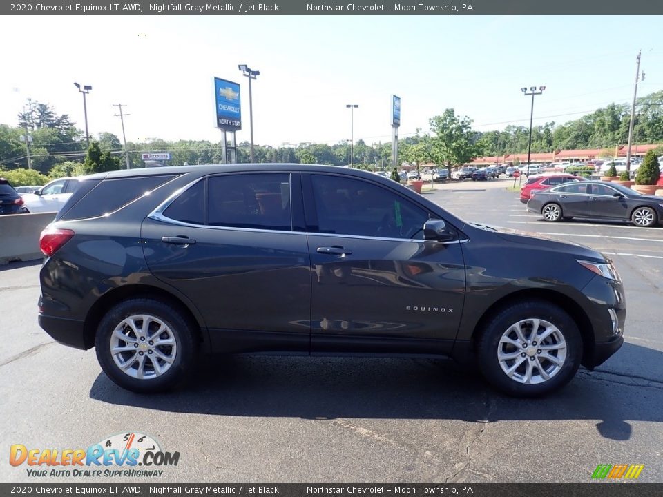 2020 Chevrolet Equinox LT AWD Nightfall Gray Metallic / Jet Black Photo #10