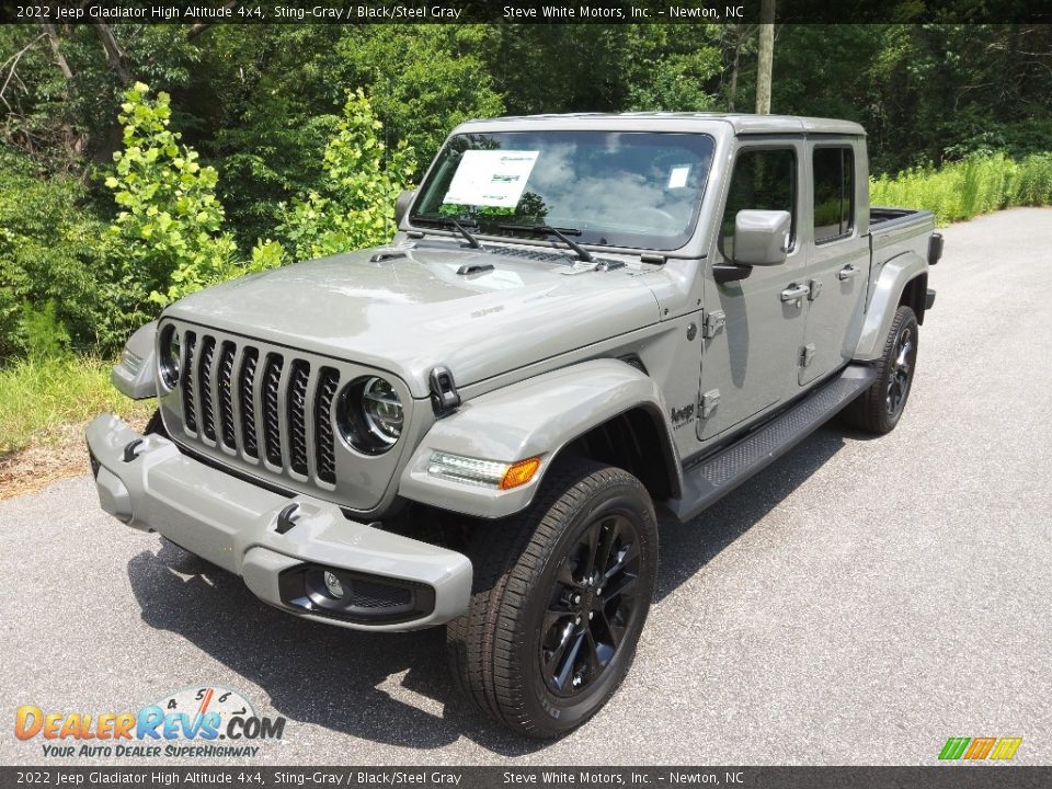 2022 Jeep Gladiator High Altitude 4x4 Sting-Gray / Black/Steel Gray Photo #2