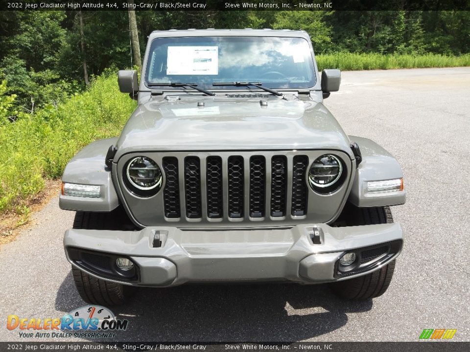 2022 Jeep Gladiator High Altitude 4x4 Sting-Gray / Black/Steel Gray Photo #3