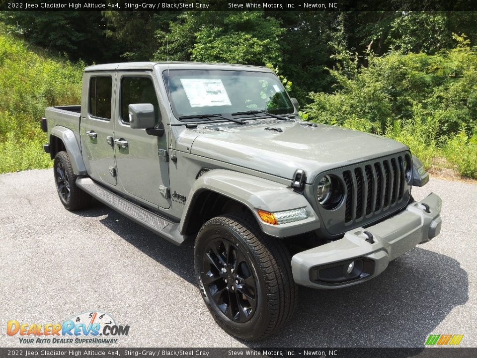 2022 Jeep Gladiator High Altitude 4x4 Sting-Gray / Black/Steel Gray Photo #4