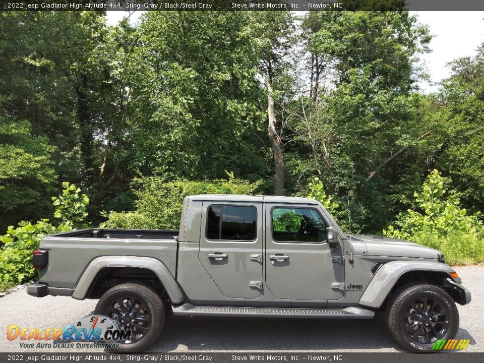 2022 Jeep Gladiator High Altitude 4x4 Sting-Gray / Black/Steel Gray Photo #5