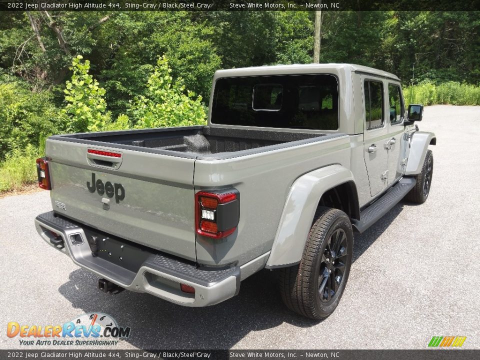 2022 Jeep Gladiator High Altitude 4x4 Sting-Gray / Black/Steel Gray Photo #8