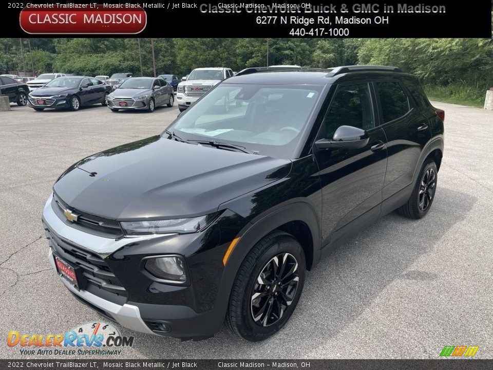 2022 Chevrolet TrailBlazer LT Mosaic Black Metallic / Jet Black Photo #1