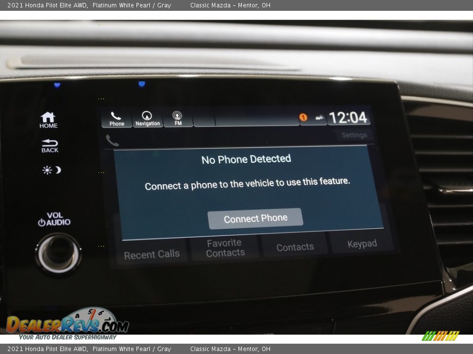 2021 Honda Pilot Elite AWD Platinum White Pearl / Gray Photo #11