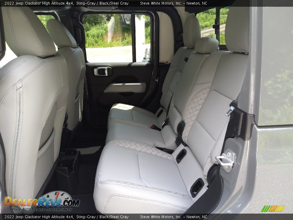 Rear Seat of 2022 Jeep Gladiator High Altitude 4x4 Photo #13