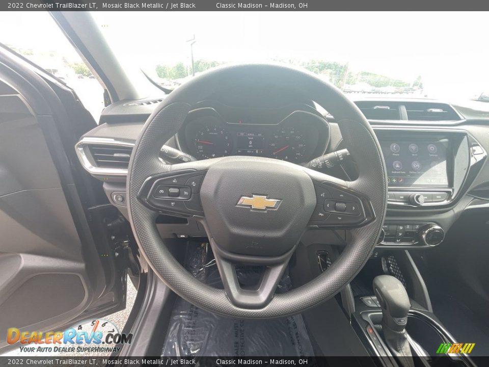 2022 Chevrolet TrailBlazer LT Mosaic Black Metallic / Jet Black Photo #9