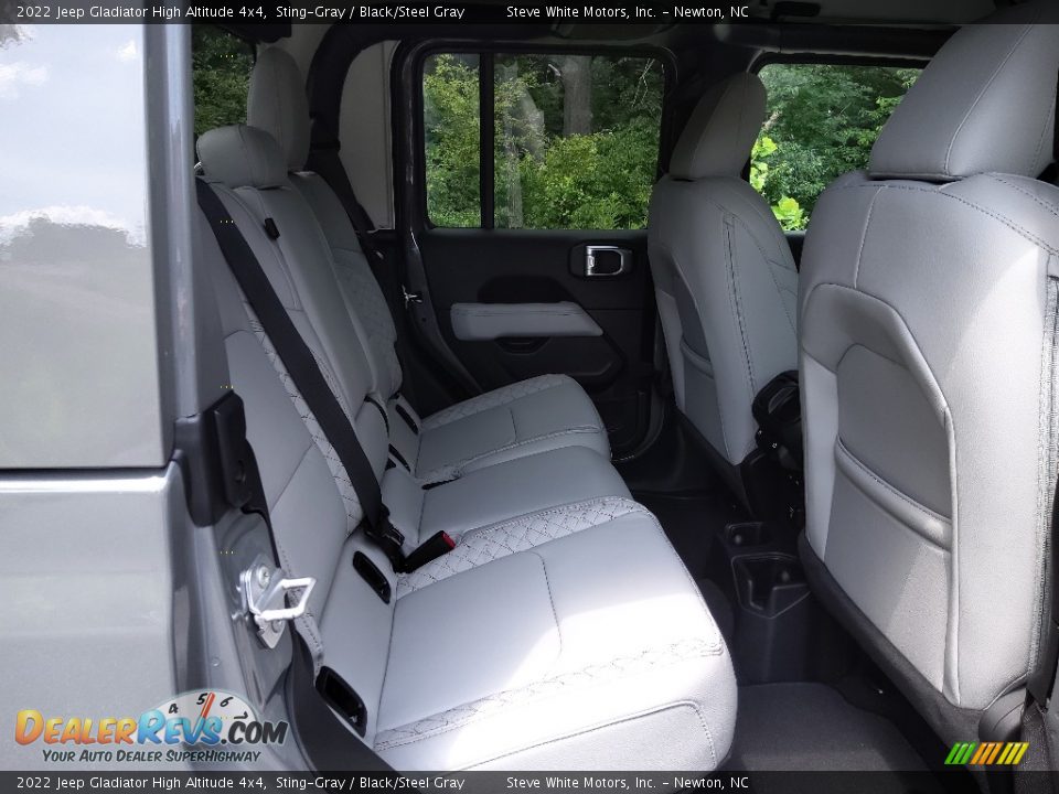 Rear Seat of 2022 Jeep Gladiator High Altitude 4x4 Photo #15