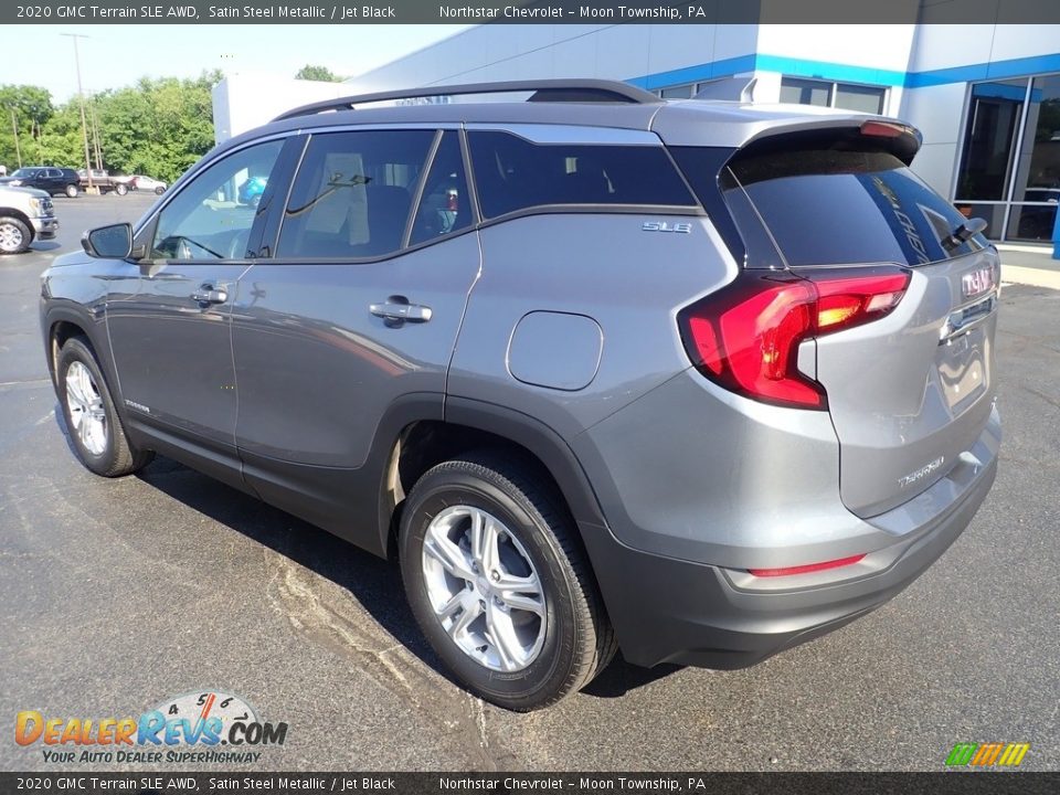 2020 GMC Terrain SLE AWD Satin Steel Metallic / Jet Black Photo #4