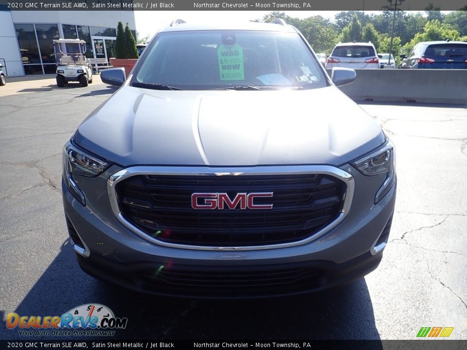 2020 GMC Terrain SLE AWD Satin Steel Metallic / Jet Black Photo #13