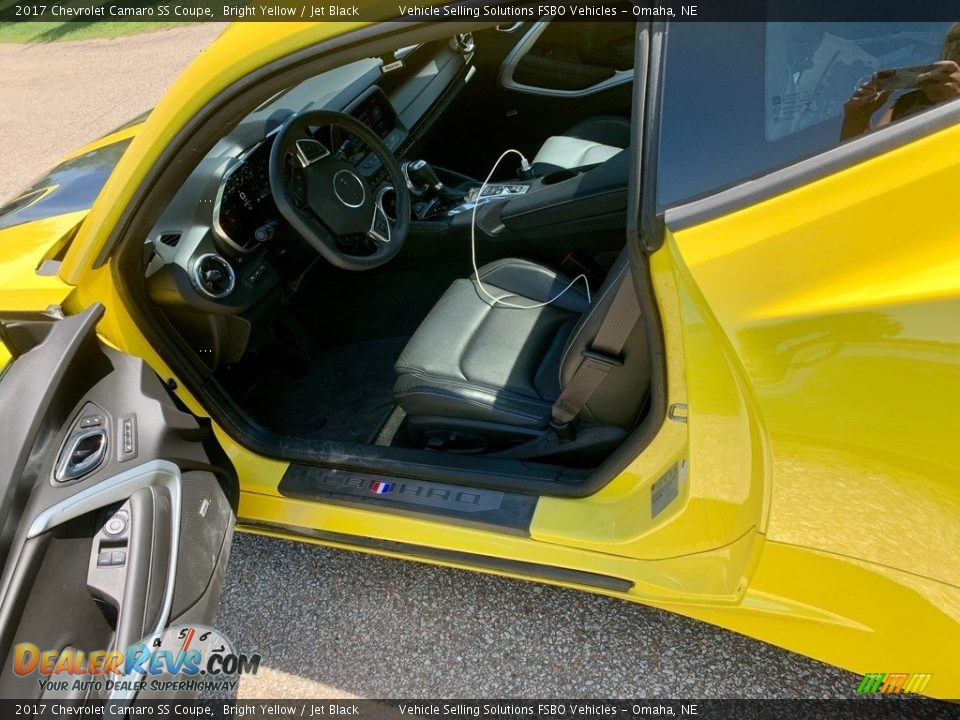 2017 Chevrolet Camaro SS Coupe Bright Yellow / Jet Black Photo #2