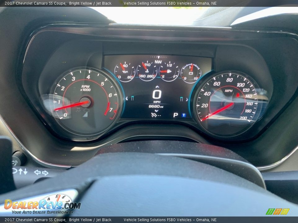 2017 Chevrolet Camaro SS Coupe Gauges Photo #3