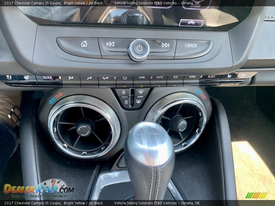 2017 Chevrolet Camaro SS Coupe Bright Yellow / Jet Black Photo #5