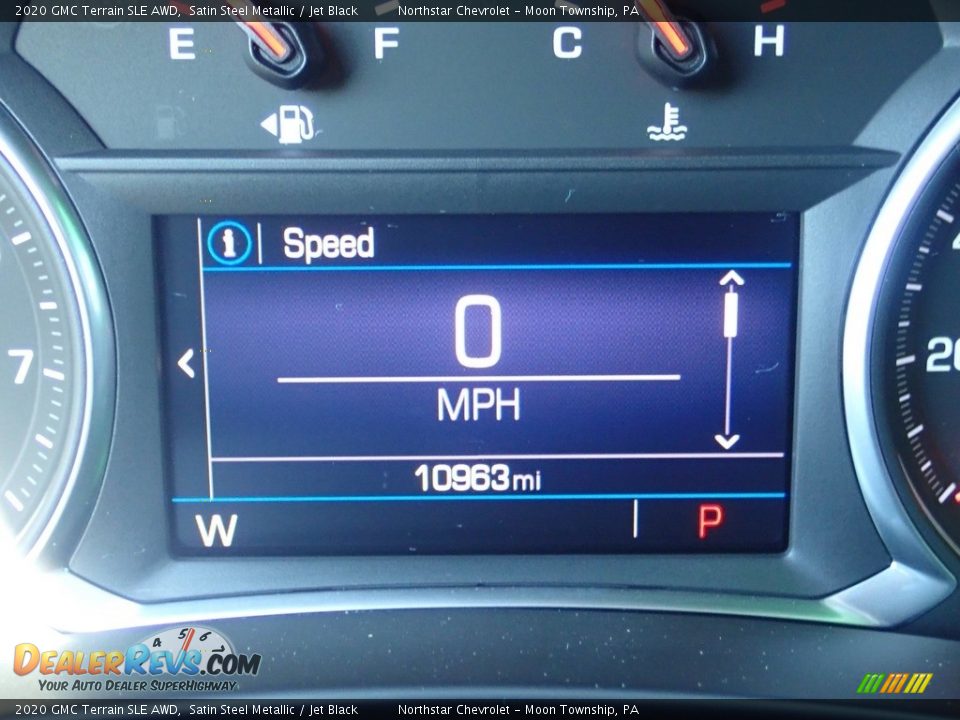 2020 GMC Terrain SLE AWD Satin Steel Metallic / Jet Black Photo #29