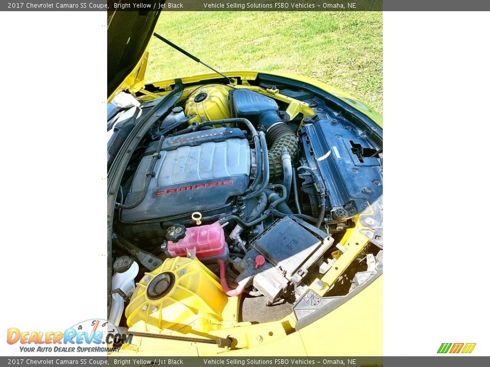 2017 Chevrolet Camaro SS Coupe Bright Yellow / Jet Black Photo #7