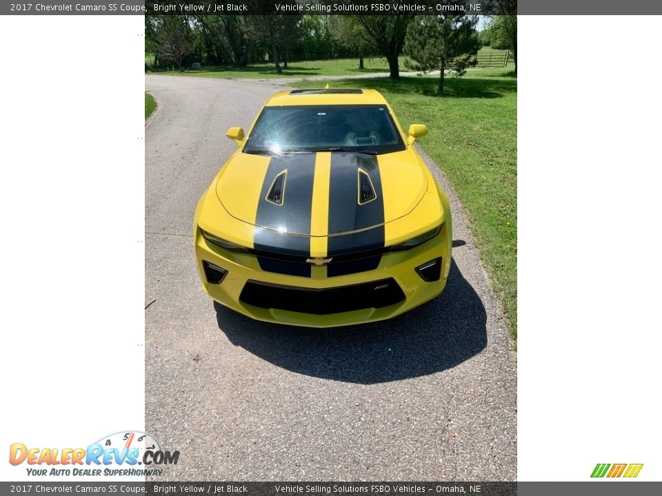 2017 Chevrolet Camaro SS Coupe Bright Yellow / Jet Black Photo #8