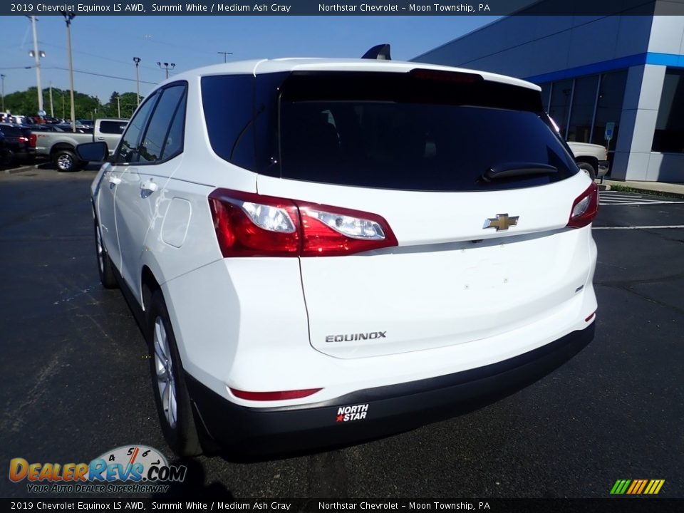 2019 Chevrolet Equinox LS AWD Summit White / Medium Ash Gray Photo #5