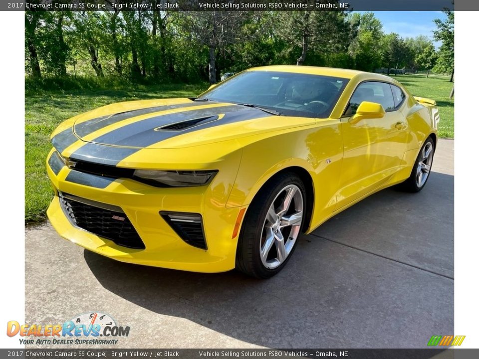 2017 Chevrolet Camaro SS Coupe Bright Yellow / Jet Black Photo #11