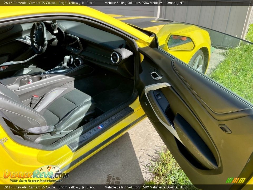 2017 Chevrolet Camaro SS Coupe Bright Yellow / Jet Black Photo #12