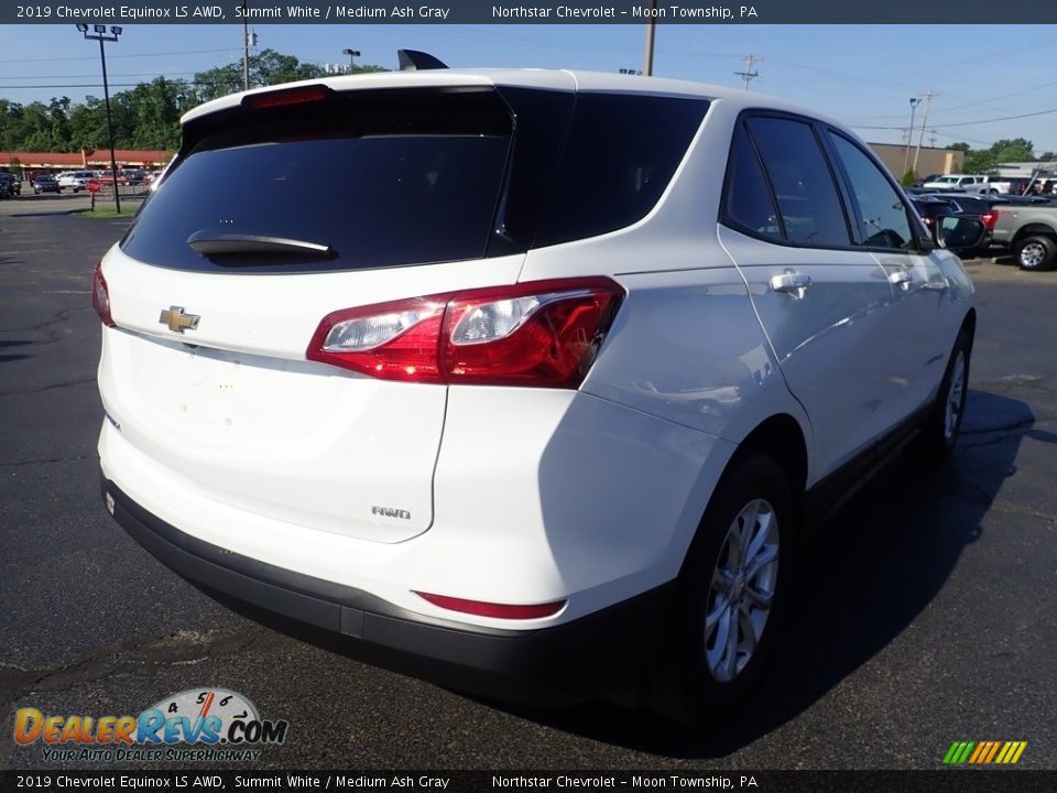 2019 Chevrolet Equinox LS AWD Summit White / Medium Ash Gray Photo #8