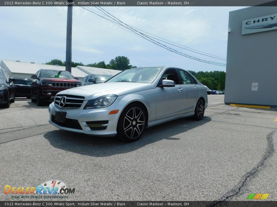 2013 Mercedes-Benz C 300 4Matic Sport Iridium Silver Metallic / Black Photo #3