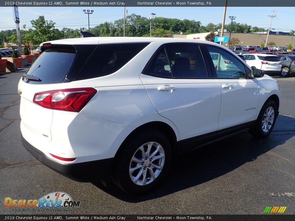 2019 Chevrolet Equinox LS AWD Summit White / Medium Ash Gray Photo #9