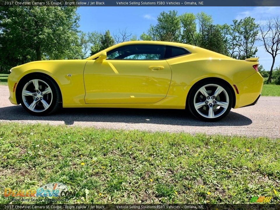 2017 Chevrolet Camaro SS Coupe Bright Yellow / Jet Black Photo #13