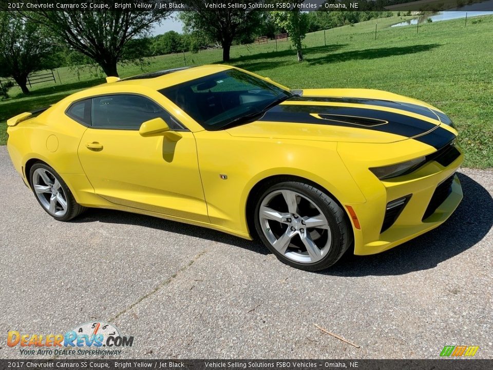 Bright Yellow 2017 Chevrolet Camaro SS Coupe Photo #14