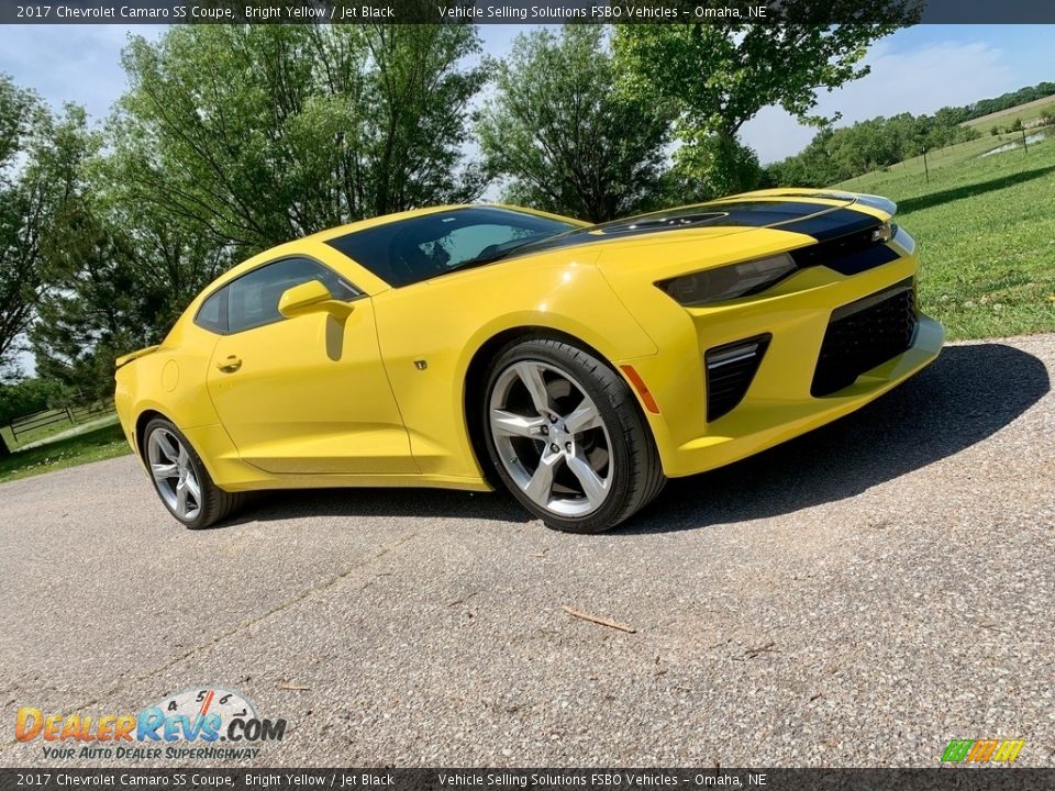 2017 Chevrolet Camaro SS Coupe Bright Yellow / Jet Black Photo #15