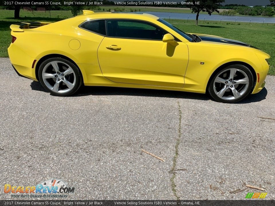 Bright Yellow 2017 Chevrolet Camaro SS Coupe Photo #16