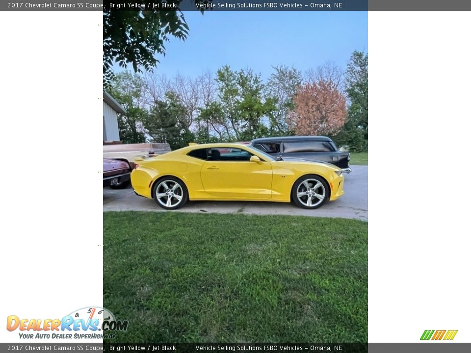 2017 Chevrolet Camaro SS Coupe Bright Yellow / Jet Black Photo #18