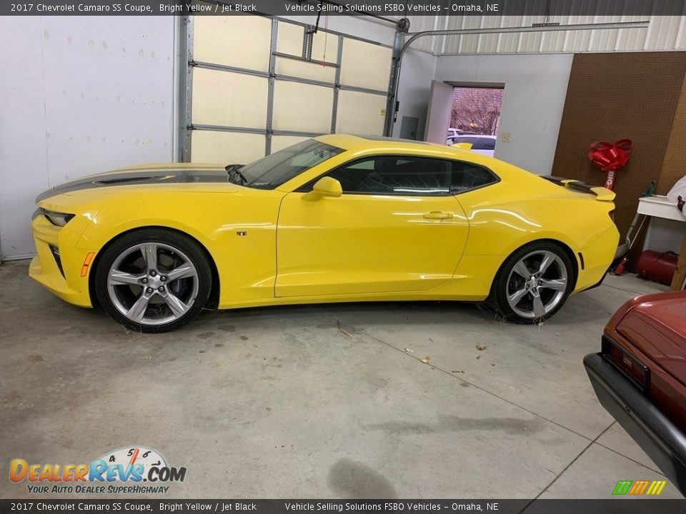 2017 Chevrolet Camaro SS Coupe Bright Yellow / Jet Black Photo #19