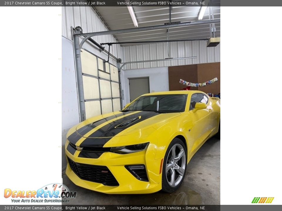 2017 Chevrolet Camaro SS Coupe Bright Yellow / Jet Black Photo #21