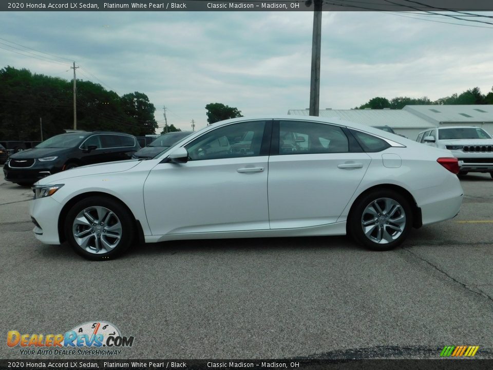 2020 Honda Accord LX Sedan Platinum White Pearl / Black Photo #2