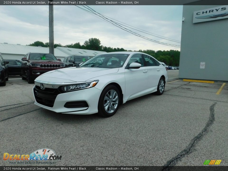 2020 Honda Accord LX Sedan Platinum White Pearl / Black Photo #3