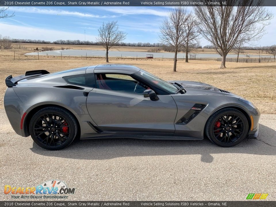 Shark Gray Metallic 2016 Chevrolet Corvette Z06 Coupe Photo #13