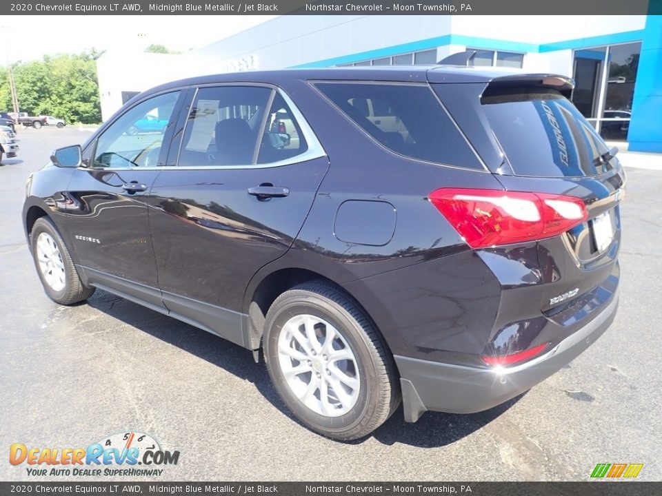 2020 Chevrolet Equinox LT AWD Midnight Blue Metallic / Jet Black Photo #4