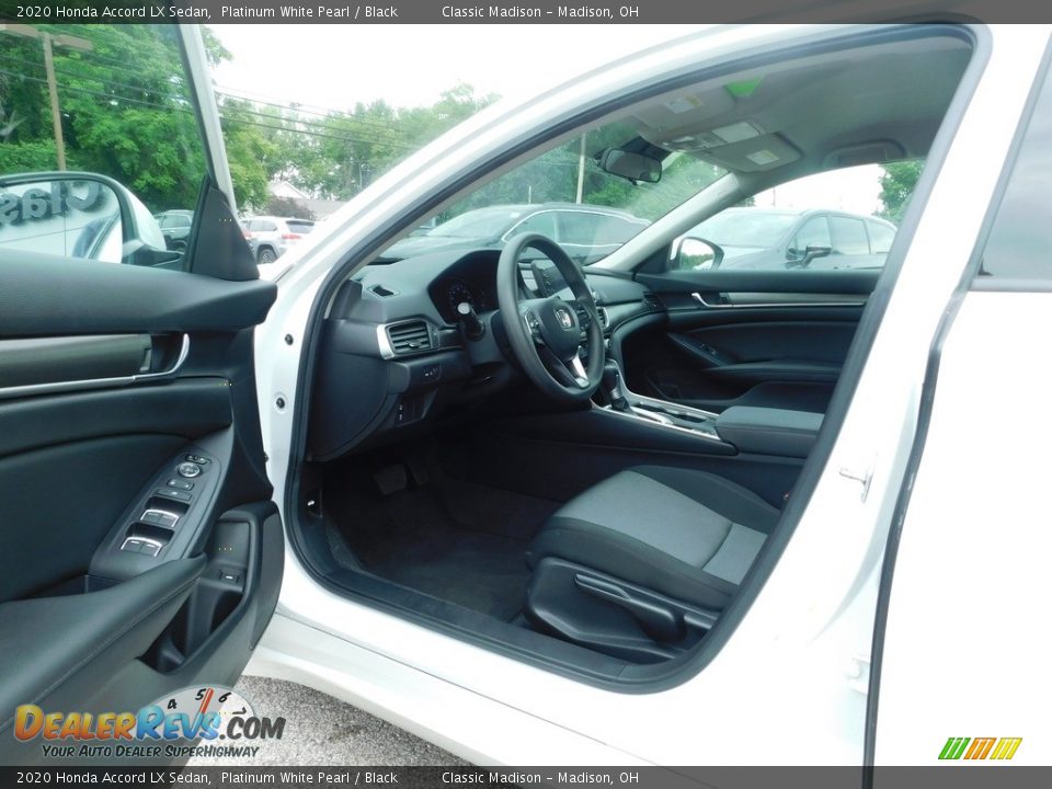 2020 Honda Accord LX Sedan Platinum White Pearl / Black Photo #6