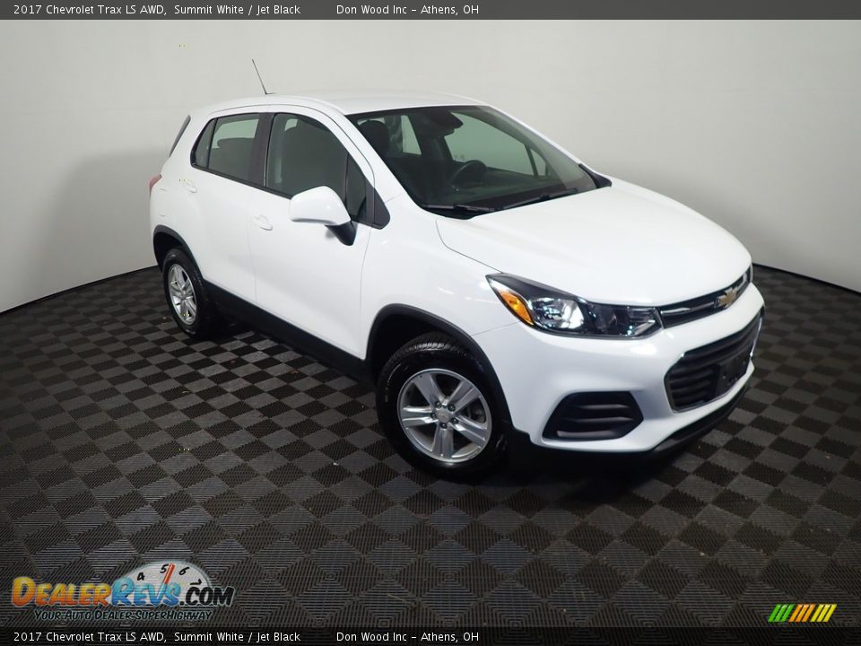 2017 Chevrolet Trax LS AWD Summit White / Jet Black Photo #3