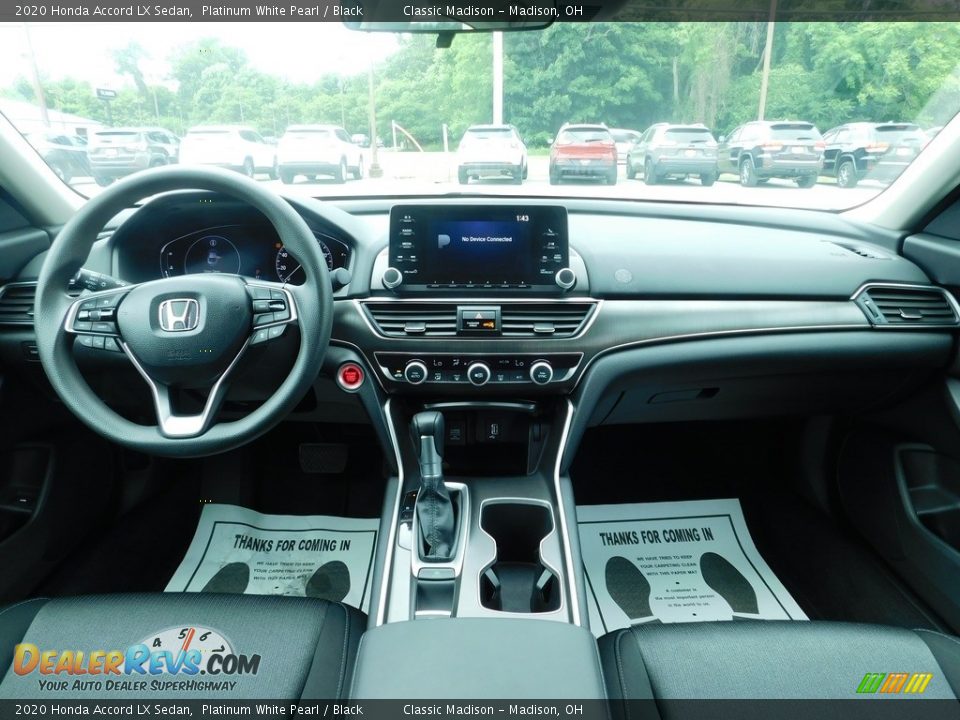 2020 Honda Accord LX Sedan Platinum White Pearl / Black Photo #8