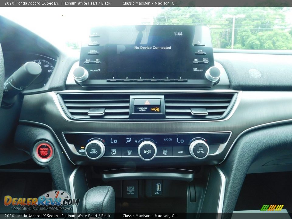 2020 Honda Accord LX Sedan Platinum White Pearl / Black Photo #10