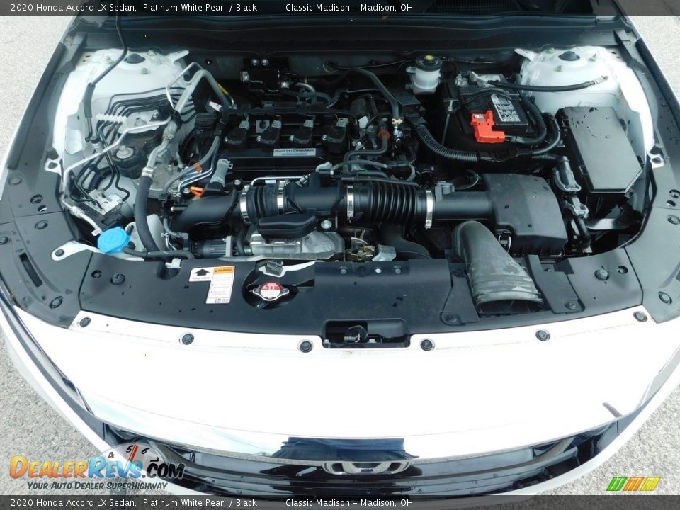 2020 Honda Accord LX Sedan Platinum White Pearl / Black Photo #15