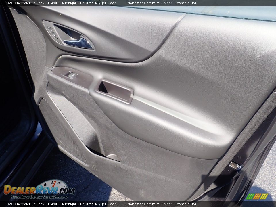 2020 Chevrolet Equinox LT AWD Midnight Blue Metallic / Jet Black Photo #17