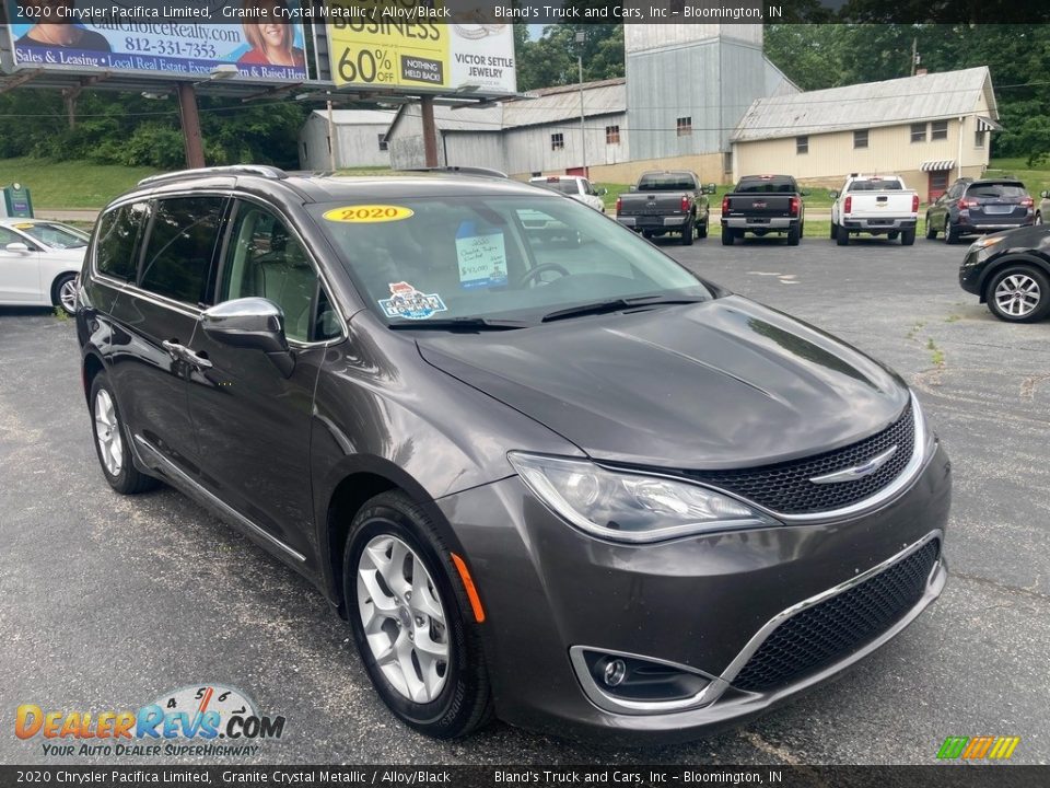 2020 Chrysler Pacifica Limited Granite Crystal Metallic / Alloy/Black Photo #6