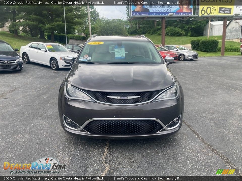 2020 Chrysler Pacifica Limited Granite Crystal Metallic / Alloy/Black Photo #7