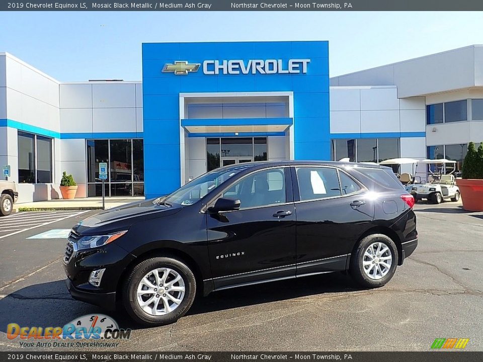 2019 Chevrolet Equinox LS Mosaic Black Metallic / Medium Ash Gray Photo #1