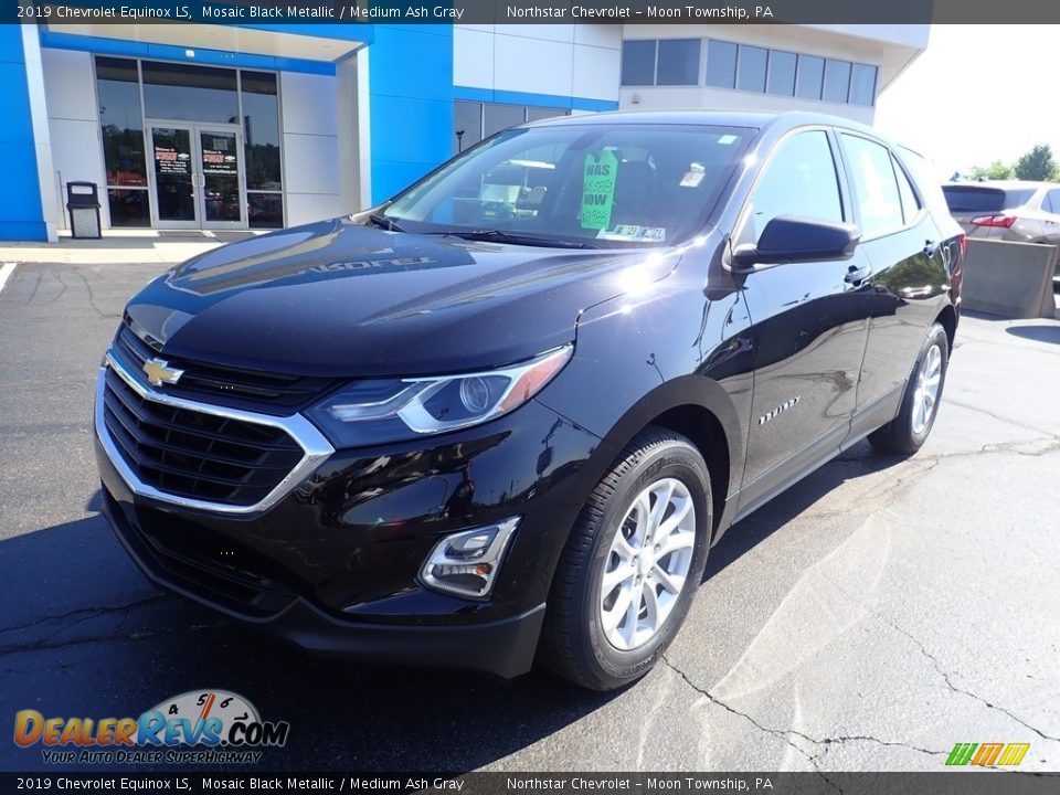 2019 Chevrolet Equinox LS Mosaic Black Metallic / Medium Ash Gray Photo #2